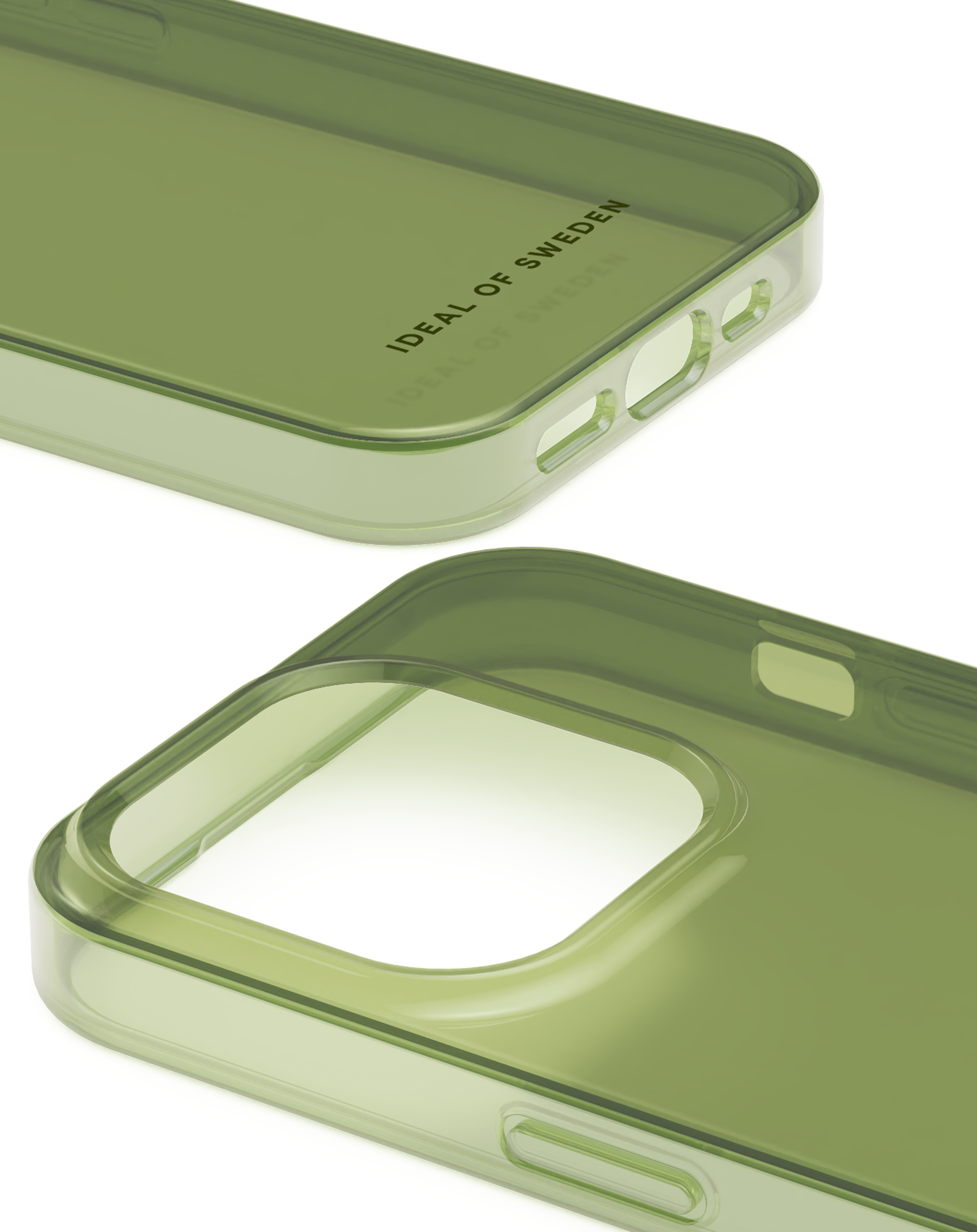 iDeal of Sweden Clear Case iPhone 15PM Khaki – image 1