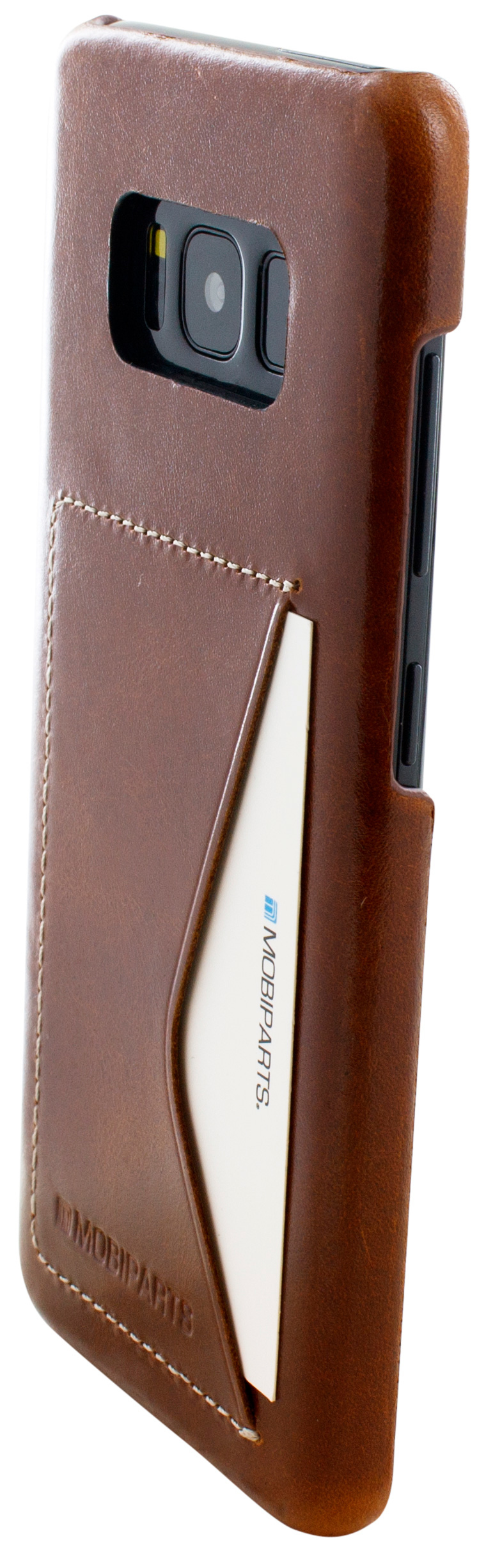 Mobiparts Excellent Backcover Samsung Galaxy S8 Oaked Cognac
