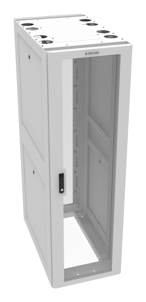Vertiv GL42UG2EZ-2442-W-MSS rack cabinet 42U Floor mounted rack White