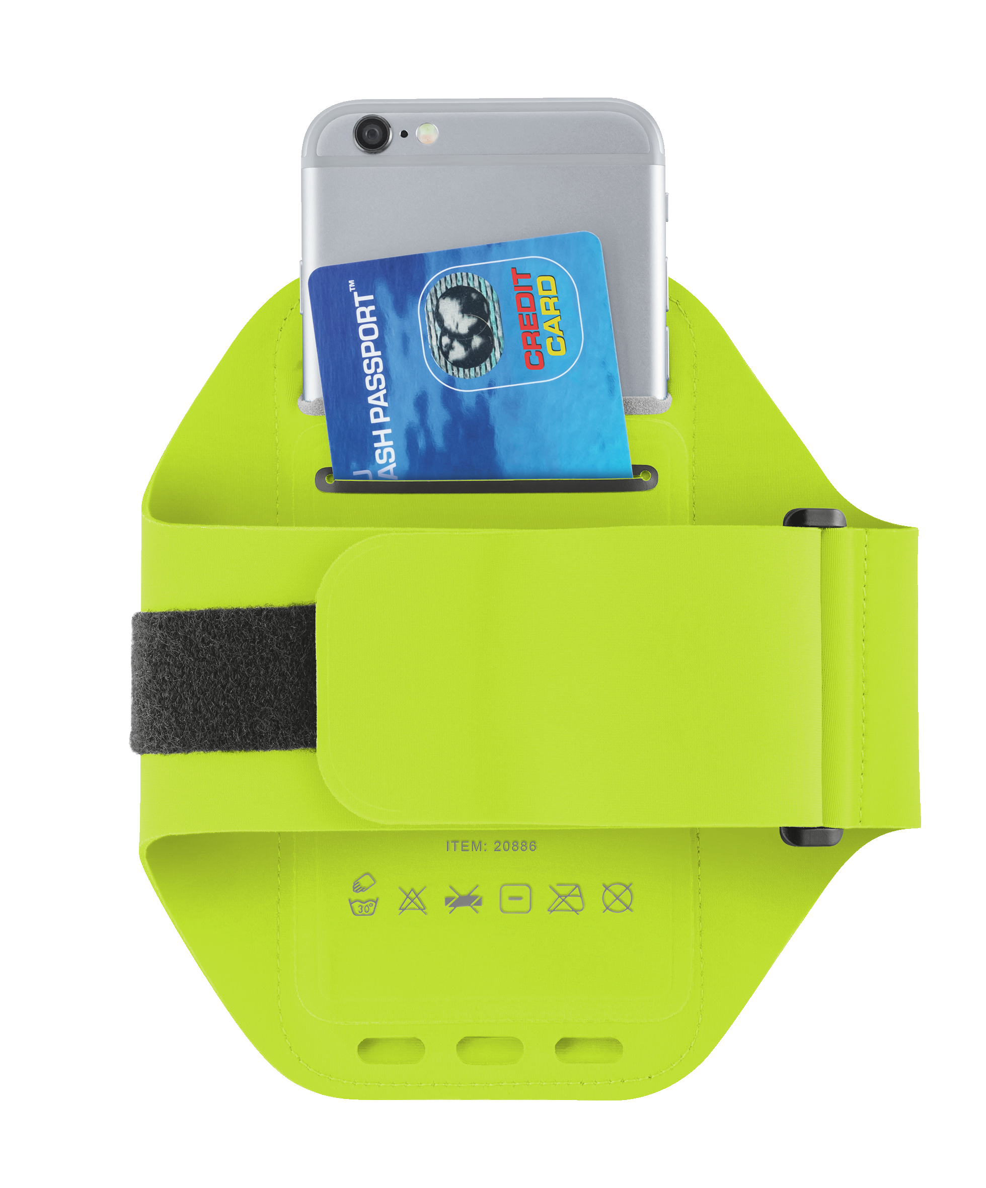 Trust 20886 mobile phone case Armband case Green, Lime – image 2