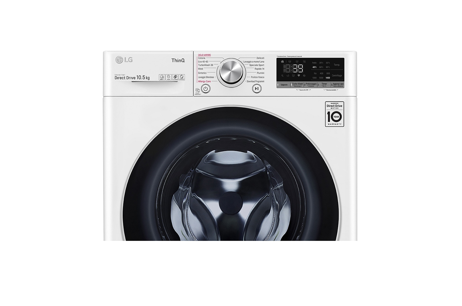 LG F4WV710S1E washing machine Front-load – image 4