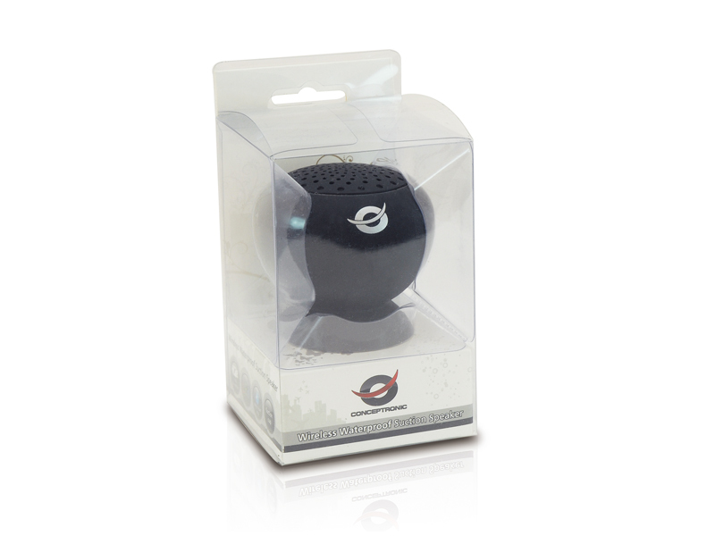 Conceptronic Wireless Waterproof Suction Speaker – image 5