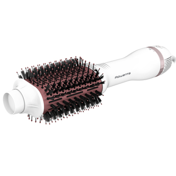 Rowenta CF6135F0 стайлер для волос Фен-щетка Розовый, Белый