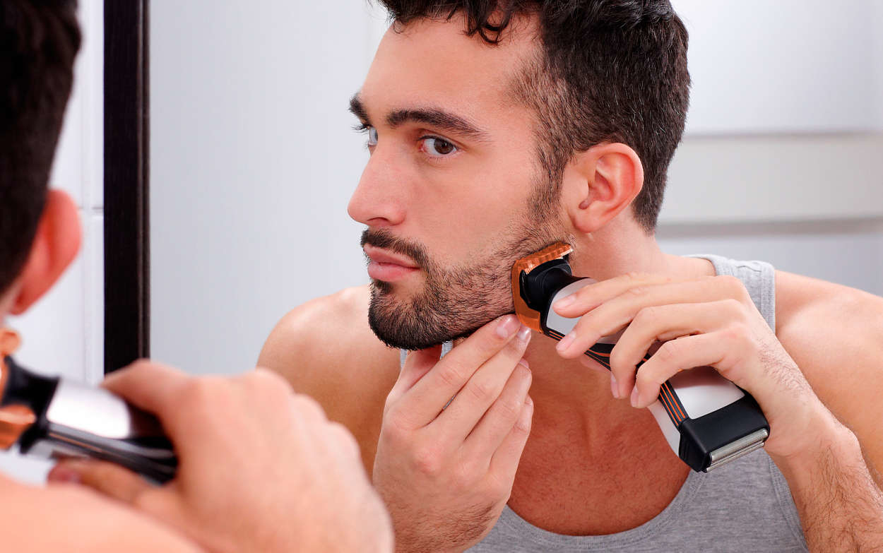 Philips Norelco StyleShaver QS6141/41 men's shaver Foil shaver Trimmer Orange, Silver – image 7