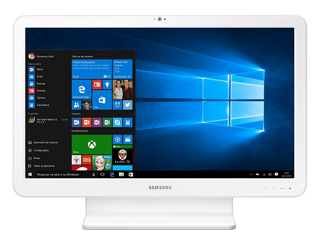 Samsung DP500A2L-KW1BR All-in-One PC/workstation Intel® Celeron® 3855U