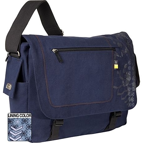 Case Logic Canvas Messenger Bag 15.4" Blue