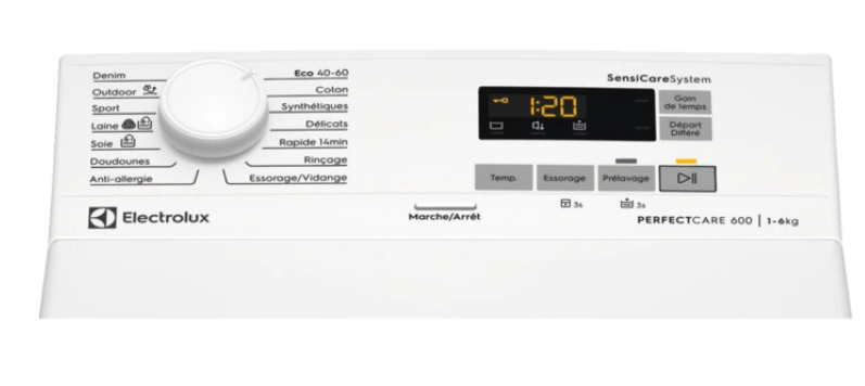 Electrolux EW6T5621SD washing machine Top-load – image 5