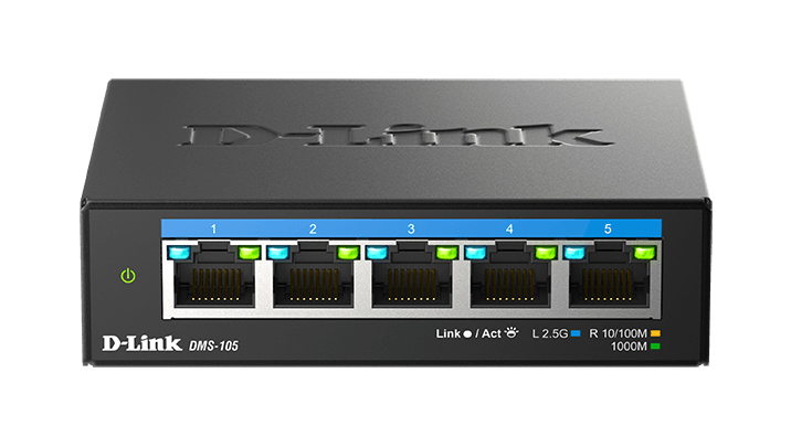 D-Link 5-Port 2.5G Multi-Gigabit Desktop Switch – image 3