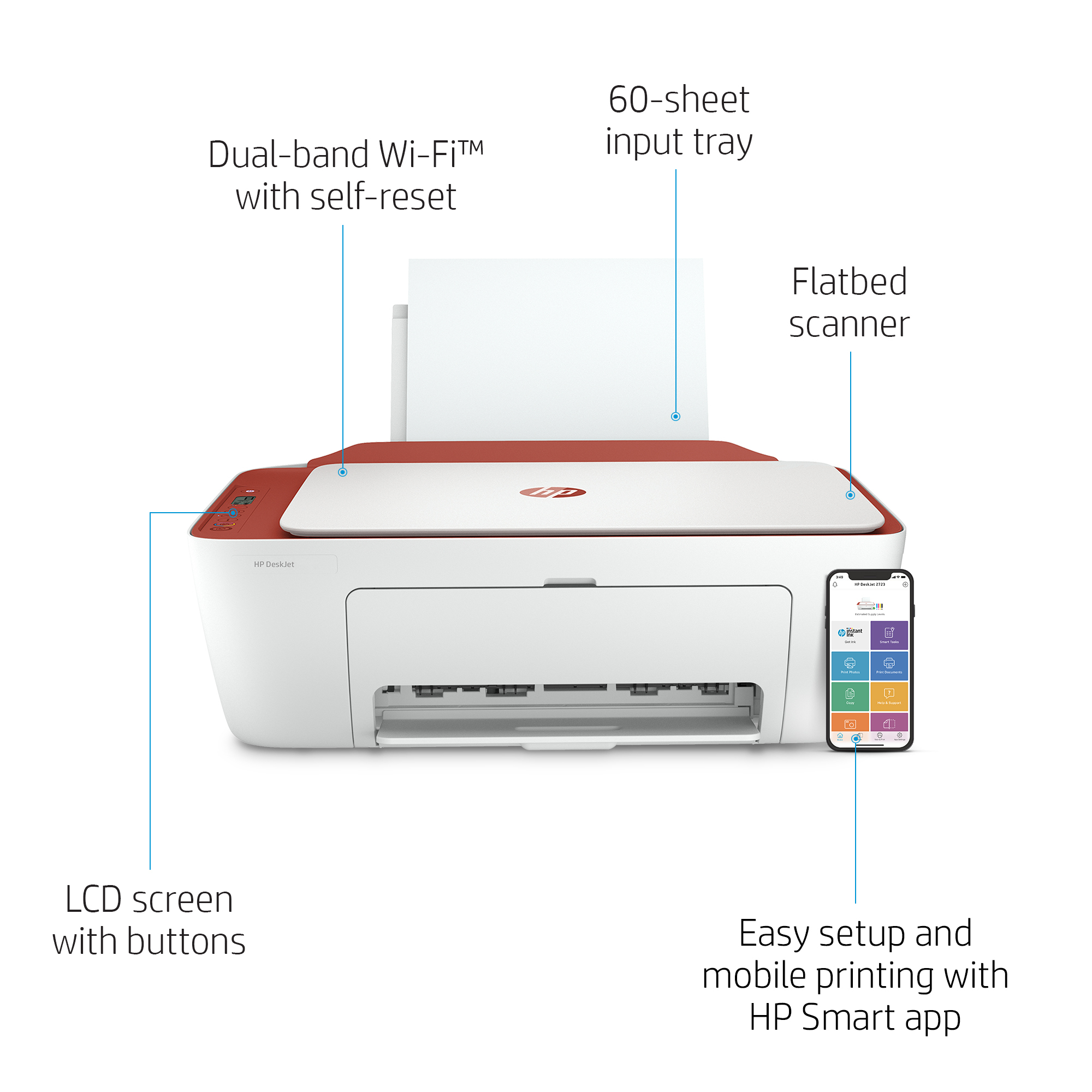 HP DeskJet 2723 All-in-One Printer – image 4
