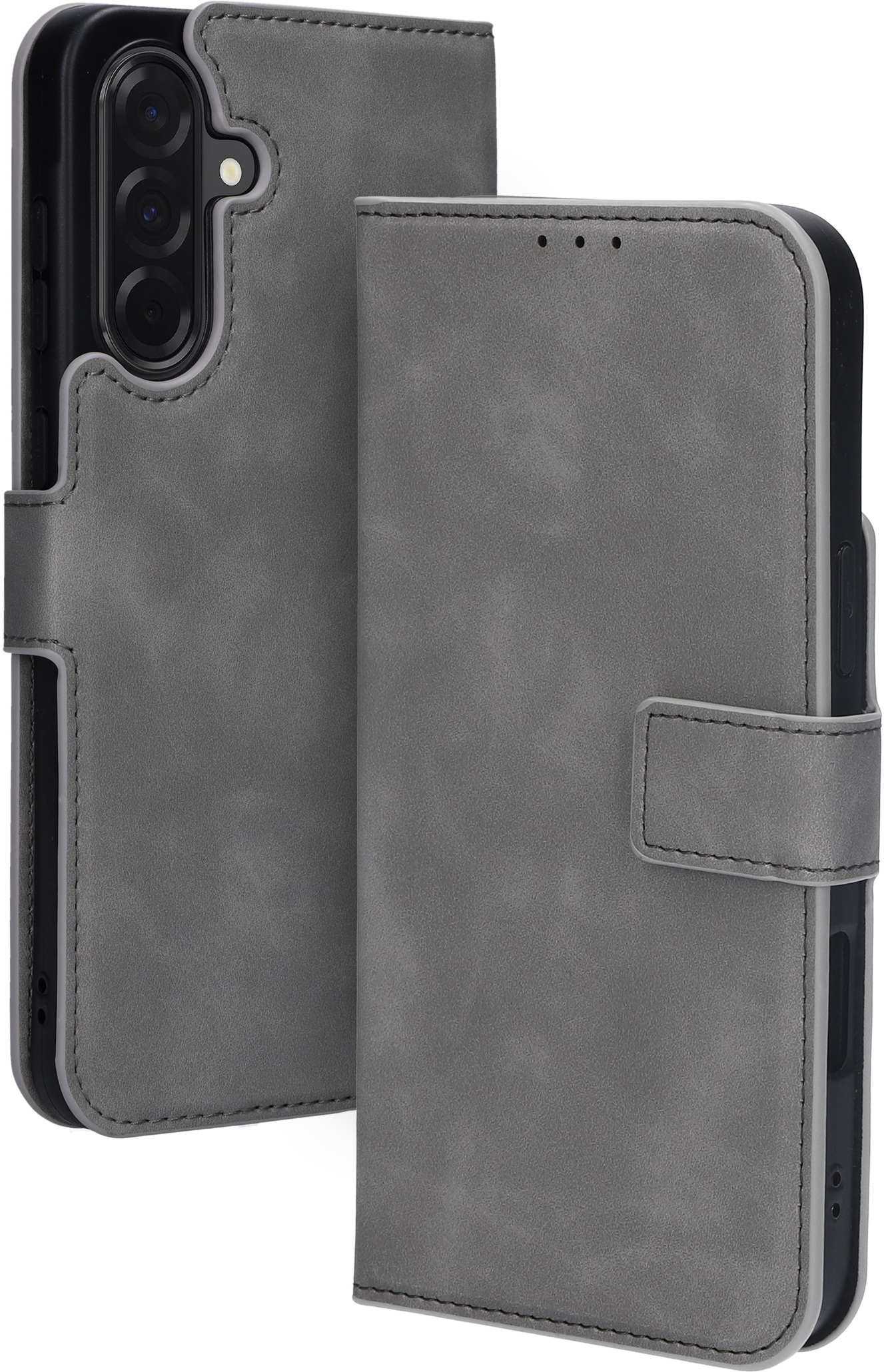 Mobiparts Classic Wallet Case Samsung Galaxy A36 Granite Grey – image 1
