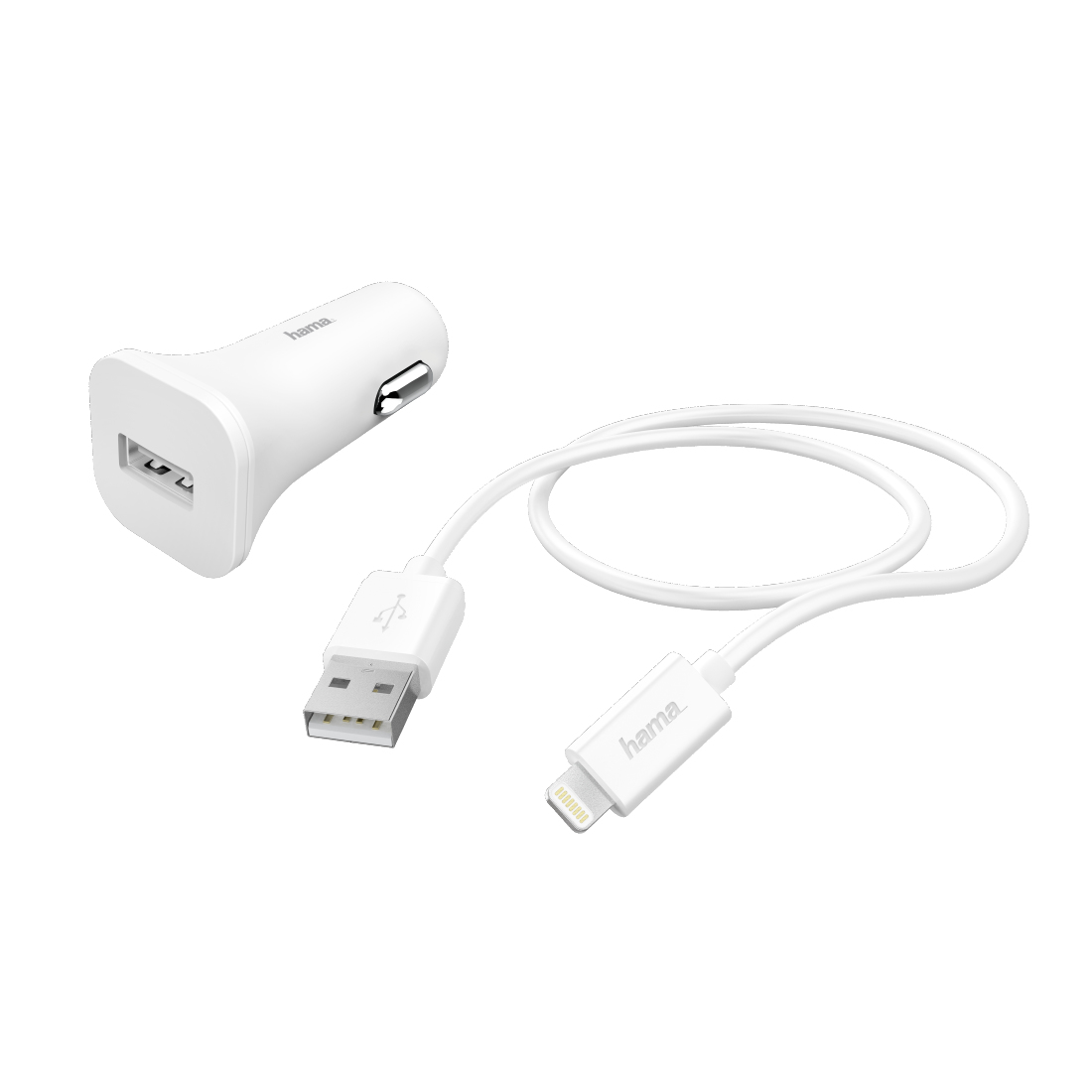 Hama 00183291 mobile device charger Mobile phone, Smartphone White Cigar lighter Fast charging Auto – image 2