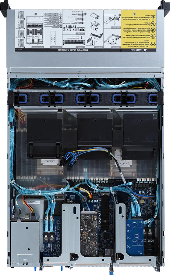 GIGABYTE R282-Z9G LGA 4094 Rack (2U) Black, Steel – image 3
