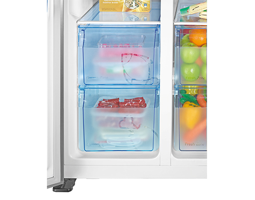 Hisense RS670N4AC1 side-by-side refrigerator Freestanding – image 6