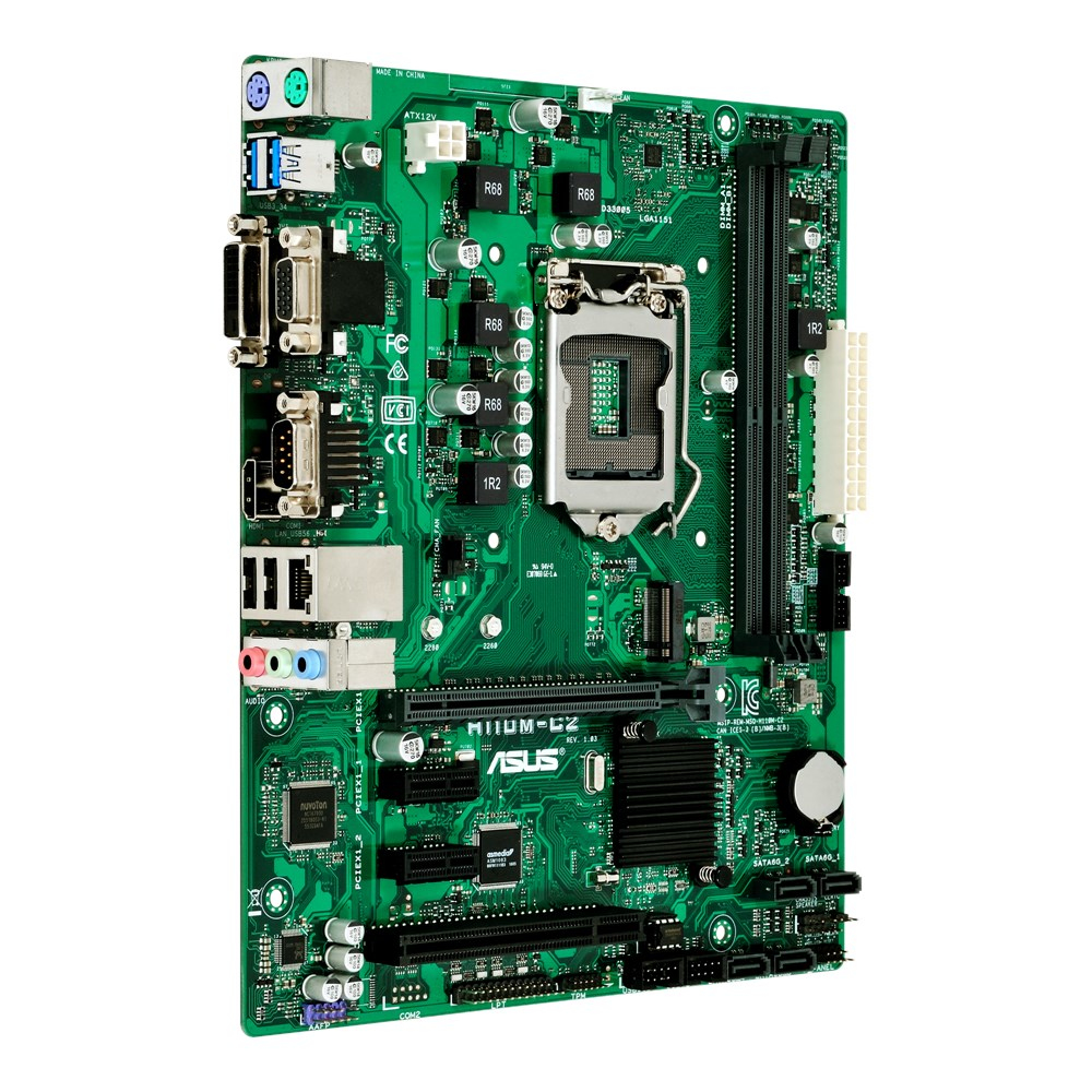 ASUS H110M-C2/CSM Intel® H110 LGA 1151 (Socket H4) micro ATX – image 1