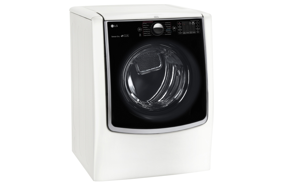 LG DLEX9000W tumble dryer Freestanding Front-load White – image 4