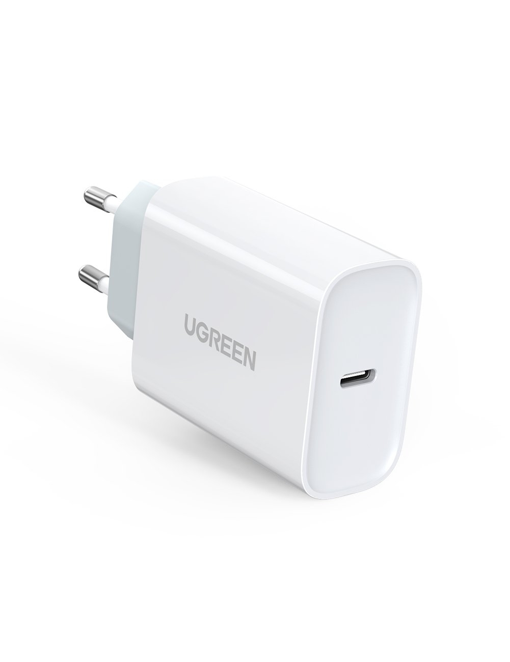 Ugreen 99380611 Mobile phone, Laptop, Universal White AC Fast charging Indoor