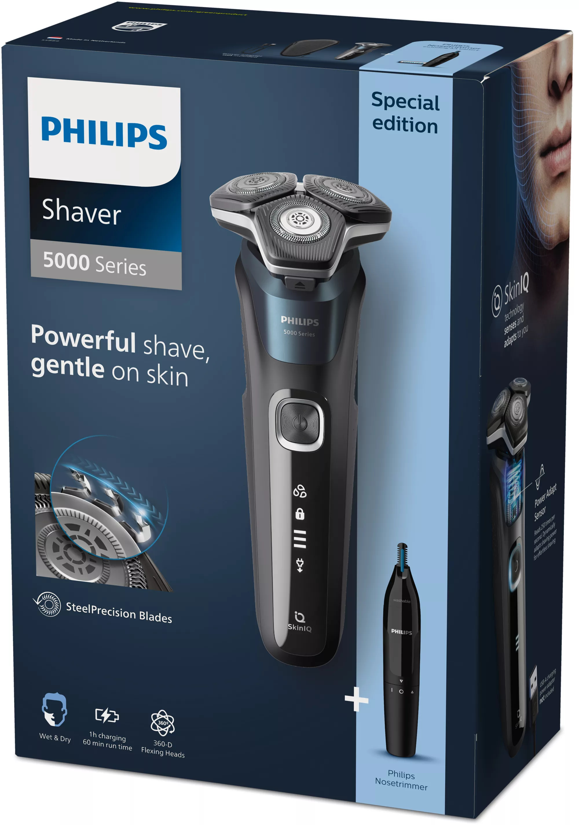 Philips SHAVER Series 5000 S5889/11 Wet and Dry electric shaver – image 3