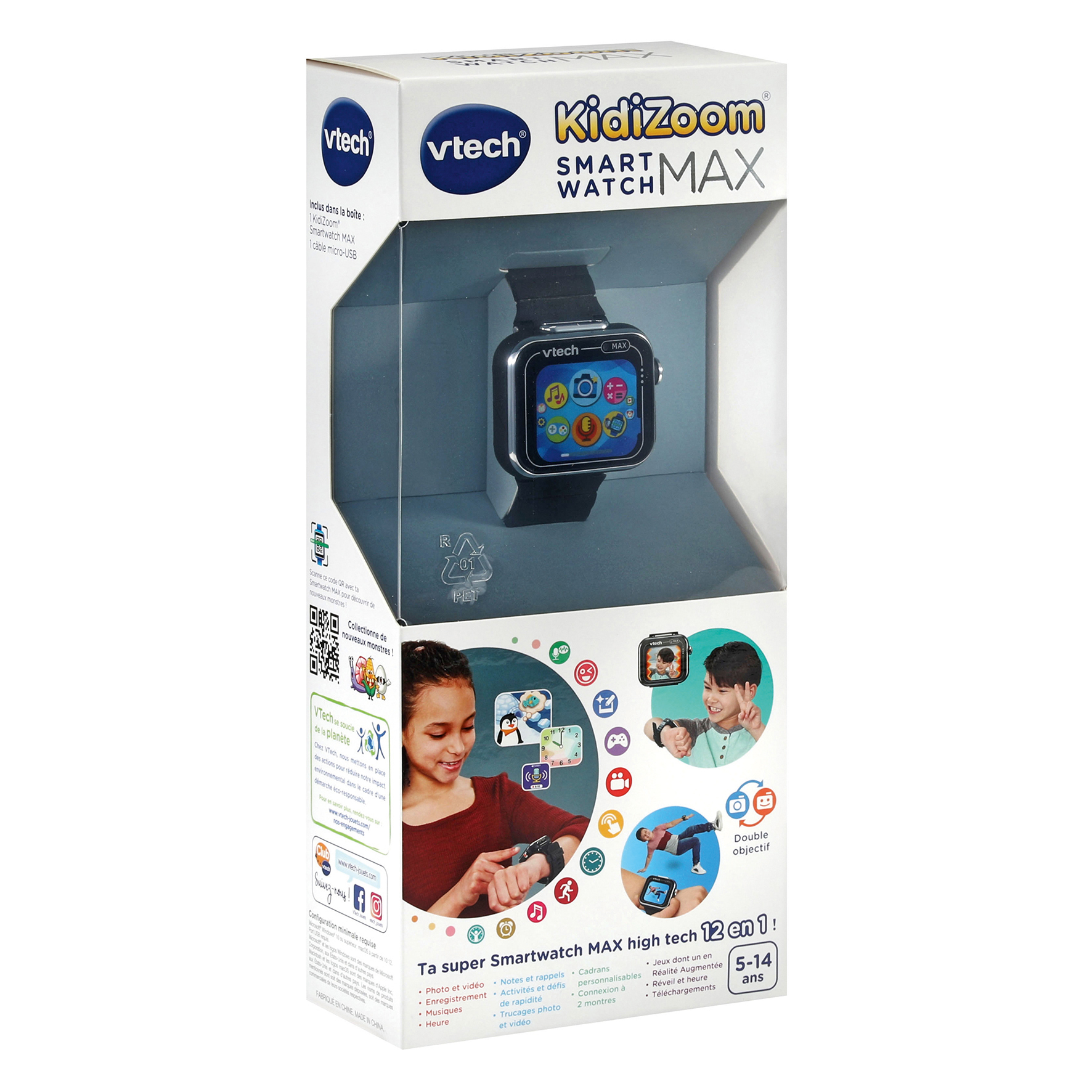 VTech KIDIZOOM SMARTWATCH MAX NOIRE – image 9