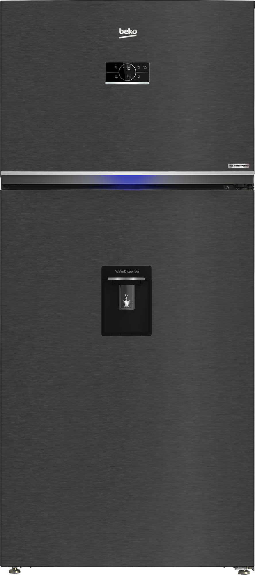 Beko RDNE650E40DZXBRN fridge-freezer Freestanding – image 1