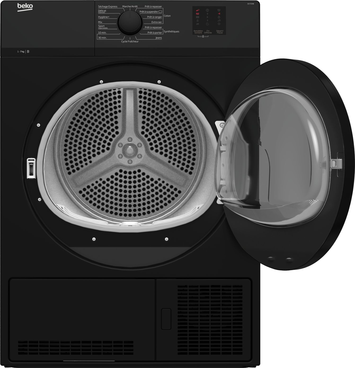 Beko DCY724B tumble dryer Freestanding Front-load – image 6