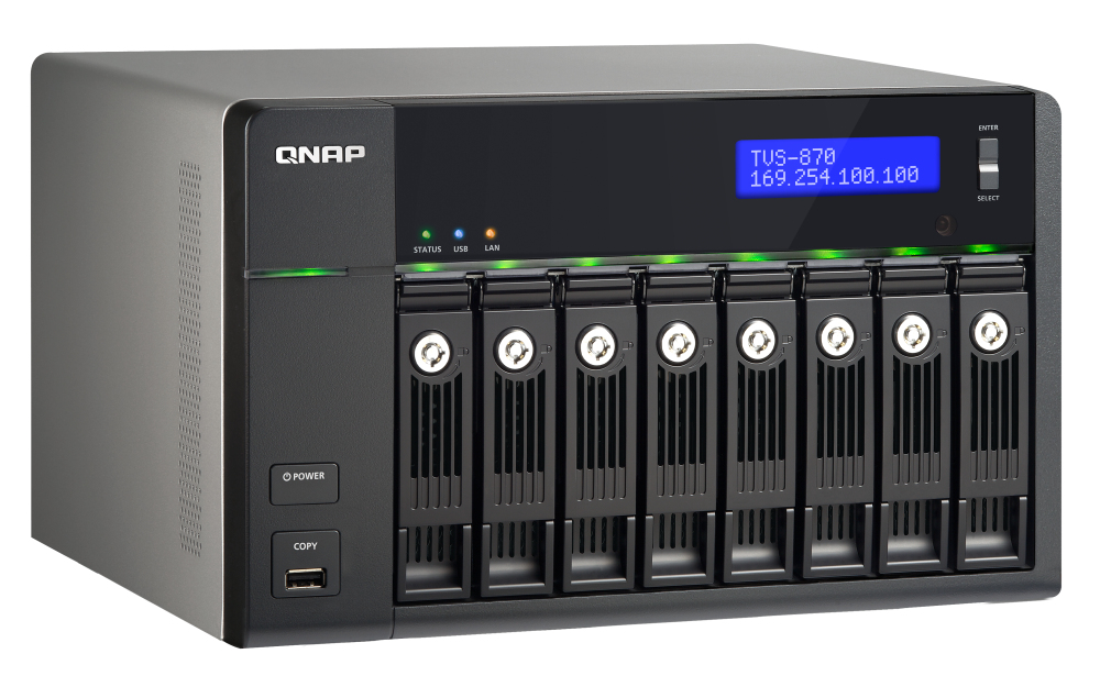 QNAP TVS-870 NAS Desktop Intel® Core™ i5 – image 7