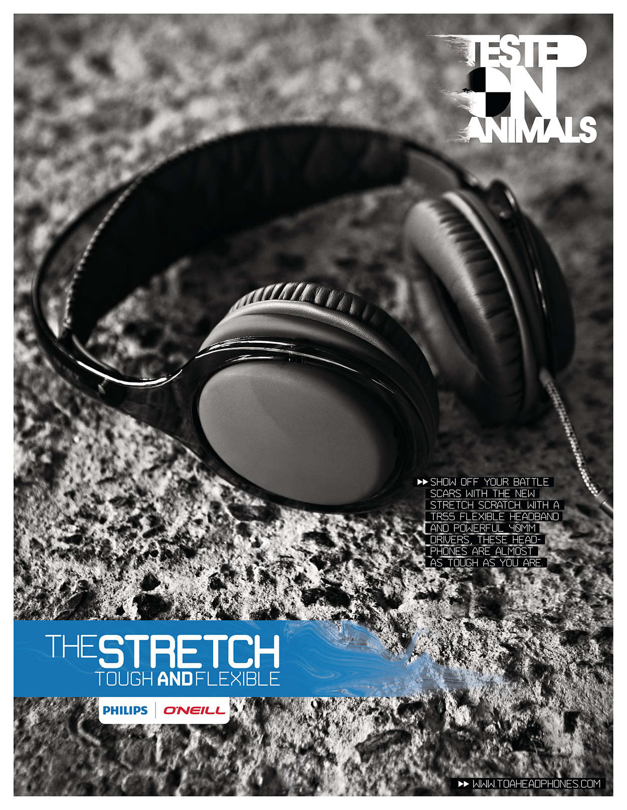 Philips O'Neill THE STRETCH headband headset SHO9565WT/28 – image 4