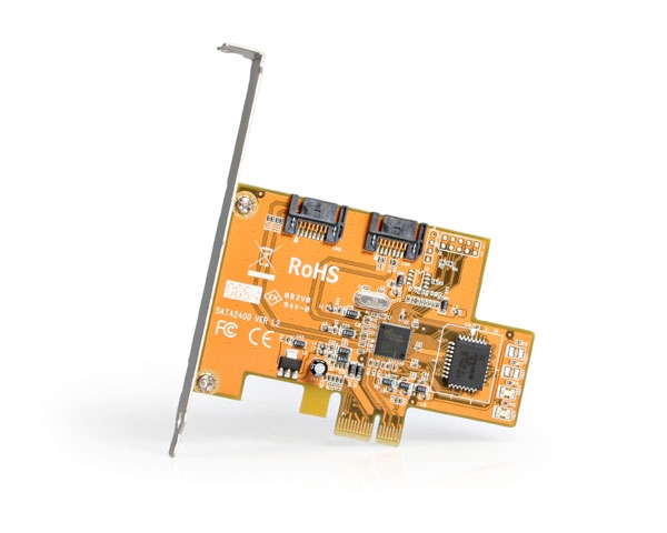 StarTech.com Dual Channel Serial ATA PCI Express Controller Card – image 3