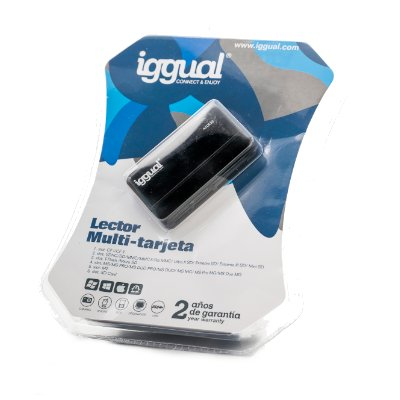 iggual PSI09230 card reader USB 2.0 Black – image 2
