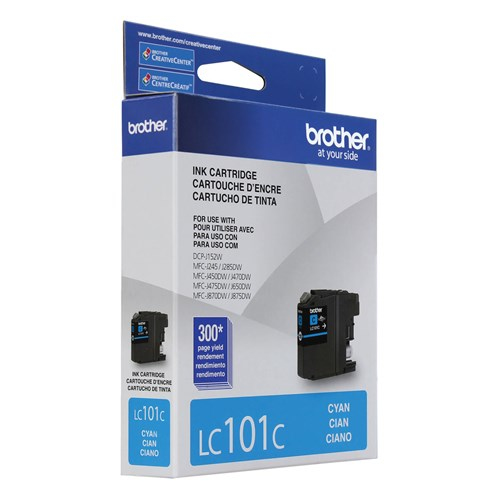Brother LC-101CS ink cartridge Original Standard Yield Cyan