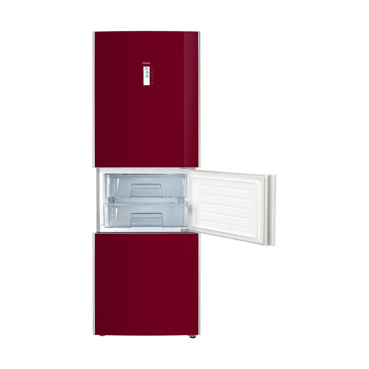 Haier AFD626TGR fridge-freezer Freestanding – image 2