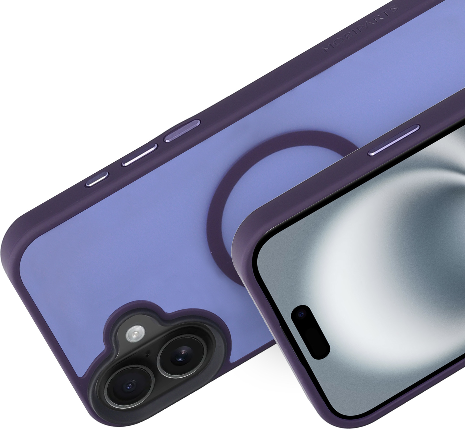 Mobiparts Hardcover Apple iPhone 16 Plus Satin Purple (Magsafe Compatible) – image 2