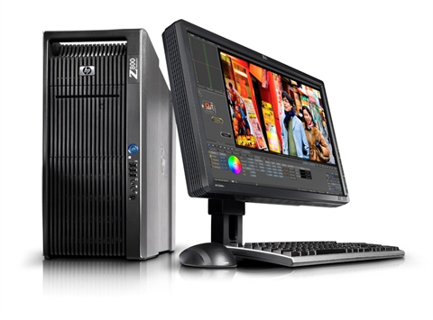 HP Z800 + LA2205wg