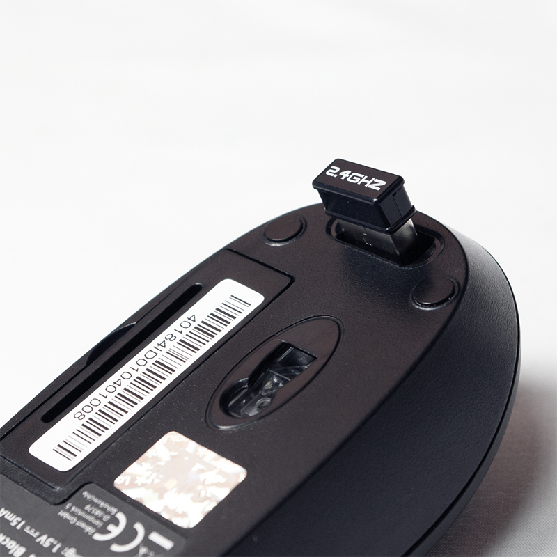 LogiLink ID0104 keyboard Mouse included Office RF Wireless QWERTZ Black – image 4