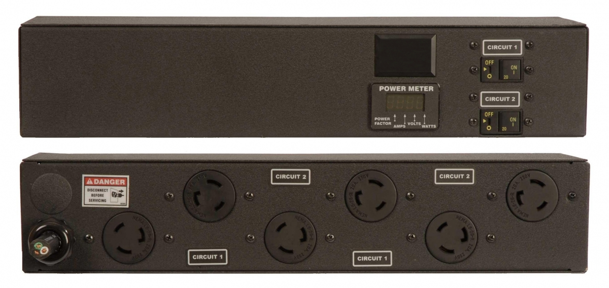 Vertiv Geist 2XPRC060-103L20TL5 power distribution unit (PDU) 6 AC outlet(s) 0U Black – image 1