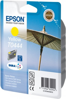 Epson Singlepack Yellow T0444 DURABrite Ink High Capacity