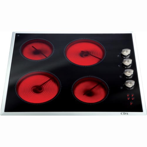 CDA HCC561WH hob White Built-in Ceramic hob 4 zone(s)