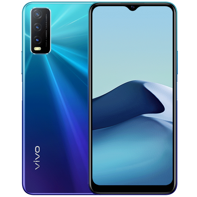 vivo Y20 16.5 cm (6.51") 4G Micro-USB A 4 GB 64 GB 5000 mAh Blue
