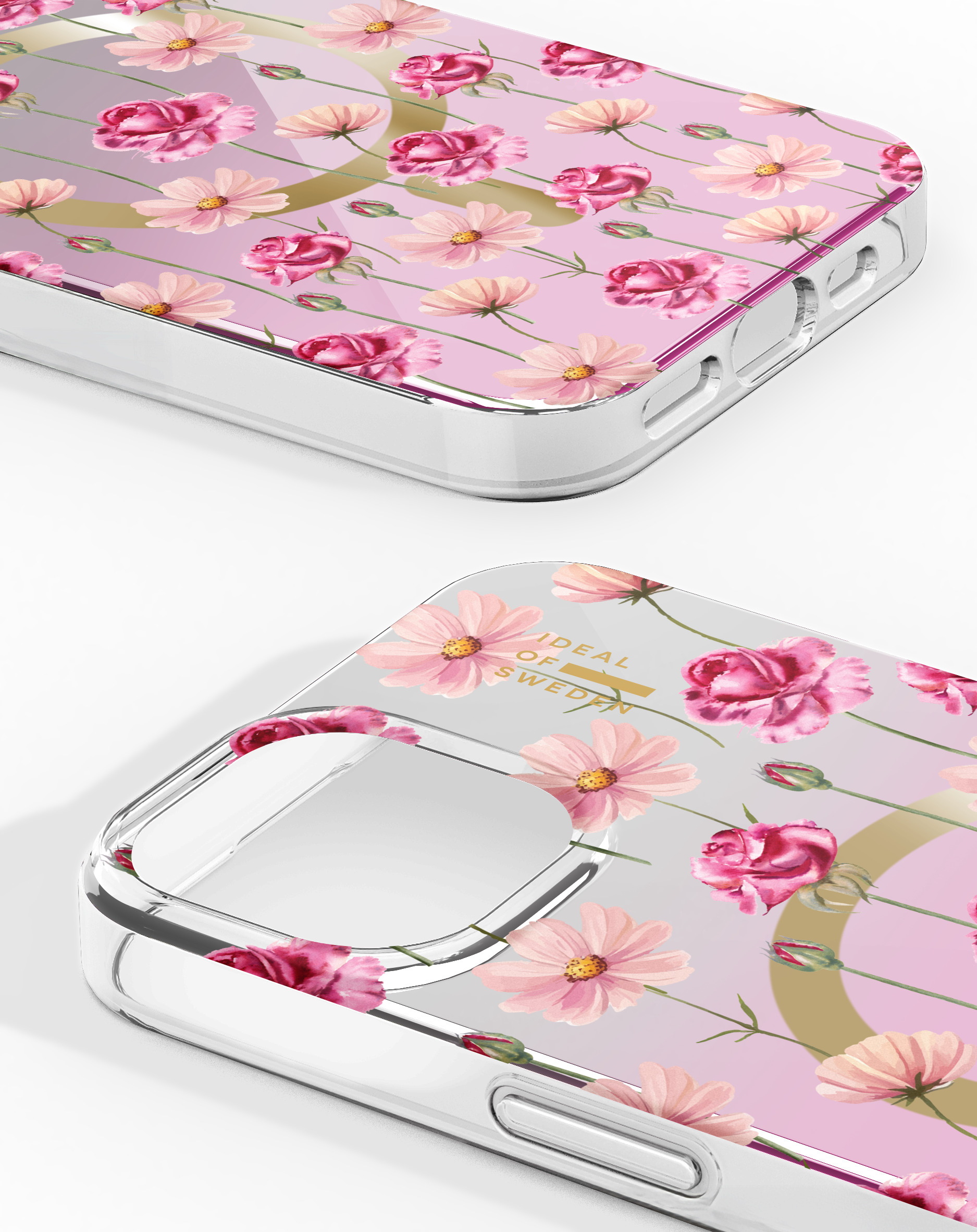 iDeal of Sweden Mirror Case MagSafe iPhone 13 / 14 / 15 / 16e / 17e Rose Blush Floral – image 2