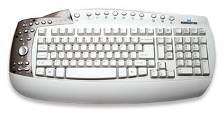 Manhattan 171588 keyboard USB + PS/2 White – image 4