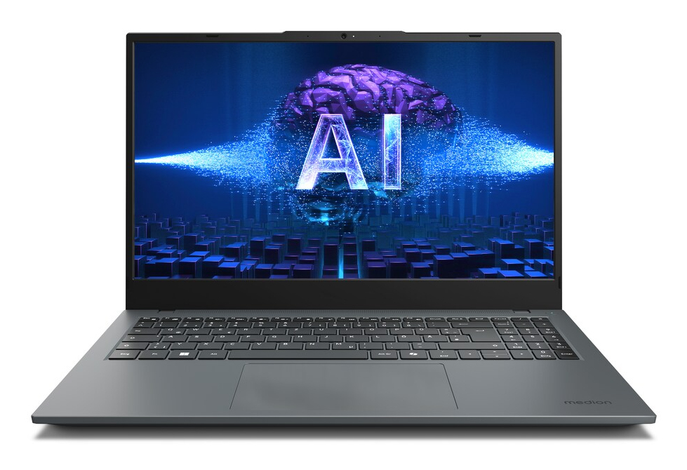 MEDION E15443 Intel Core Ultra 5 125H Laptop 39.6 cm (15.6") Full HD 16 GB DDR5-SDRAM 512 GB SSD Windows 11 Home Grey