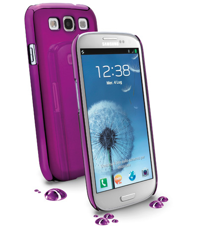 Cellularline CHRMGALAXYS3P mobile phone case Cover Purple – image 3