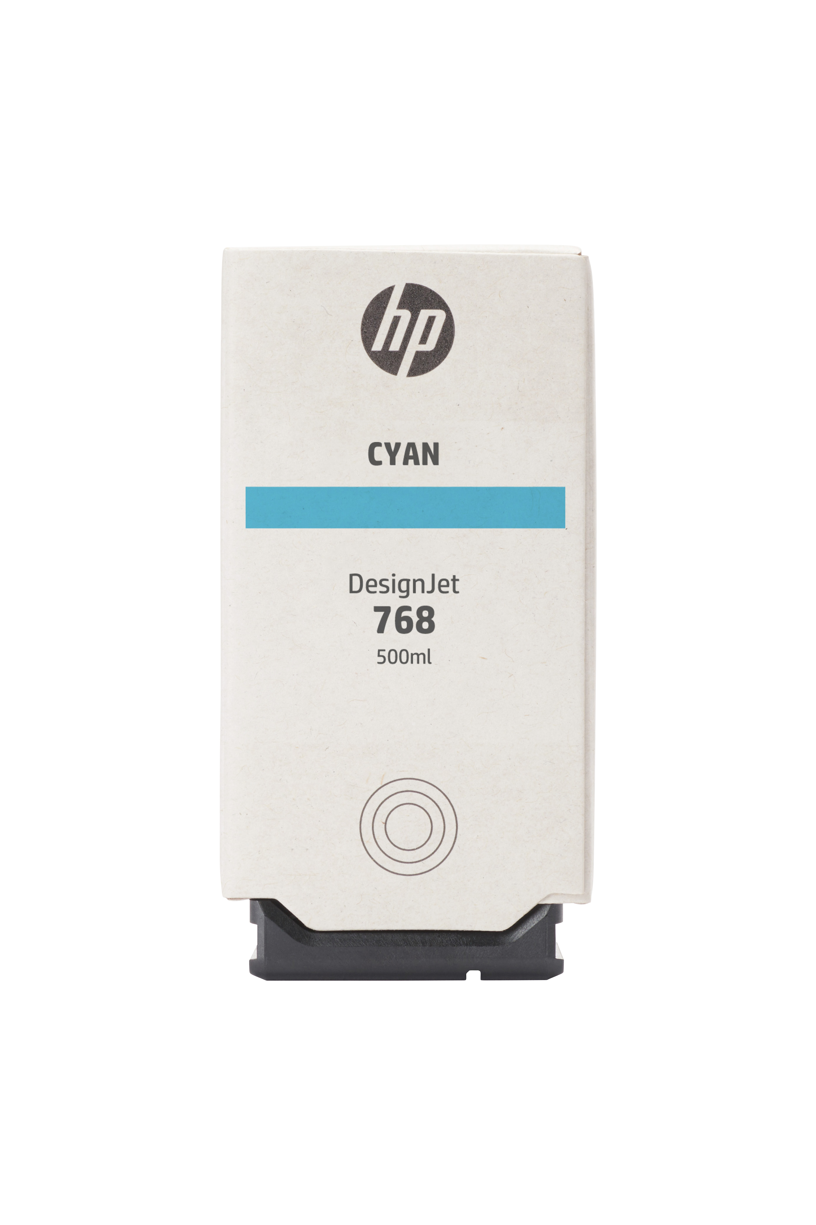 HP INC HP 768 CYAN 500-ML DESIGNJET INK