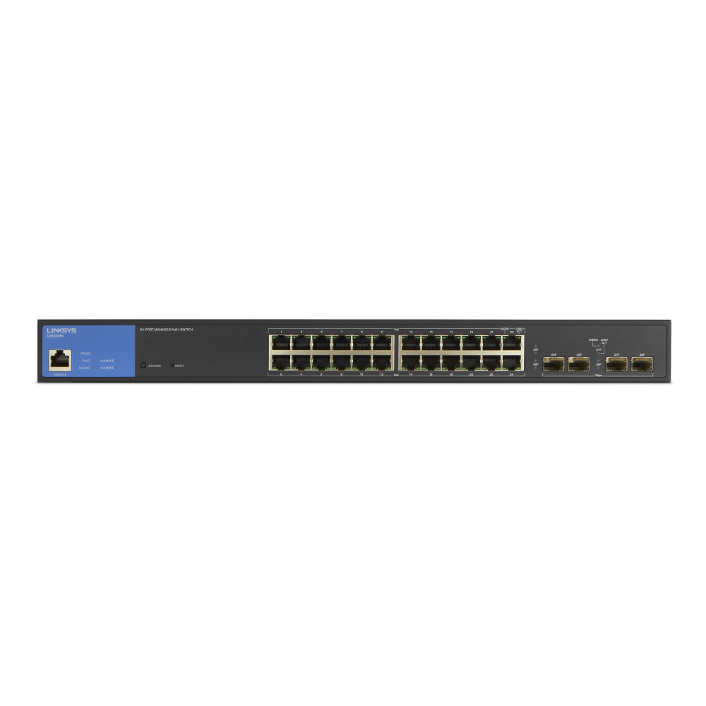 Linksys 24 Port Gigabit Managed Network Switch with – image 3