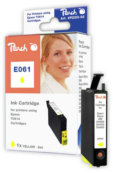 Peach 312391 ink cartridge Yellow