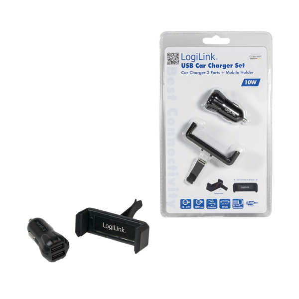 LogiLink PA0133 mobile device charger Smartphone, Tablet Black Cigar lighter Auto – image 9