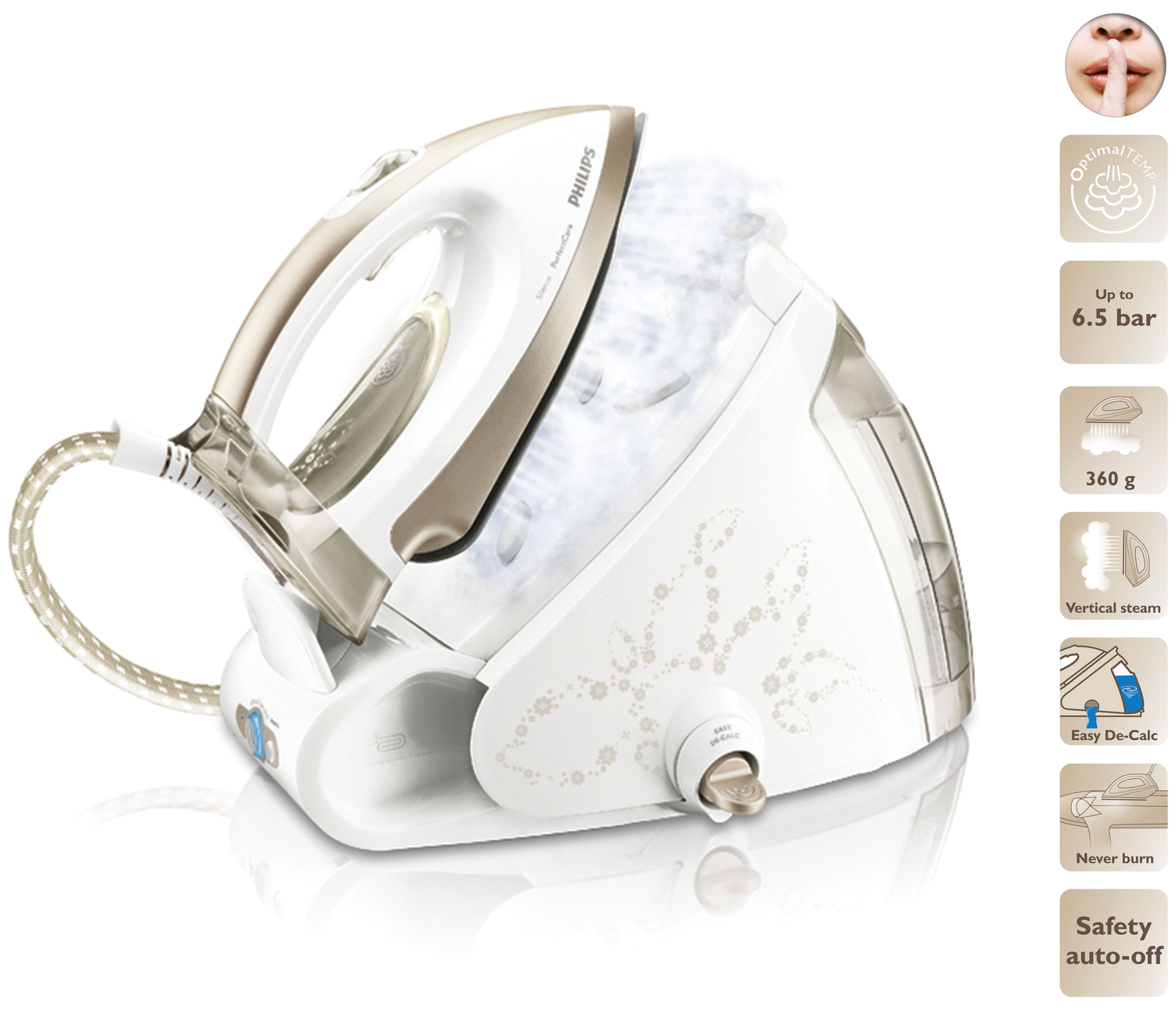 Philips PerfectCare Silence GC9540/02 Steam generator iron – image 2
