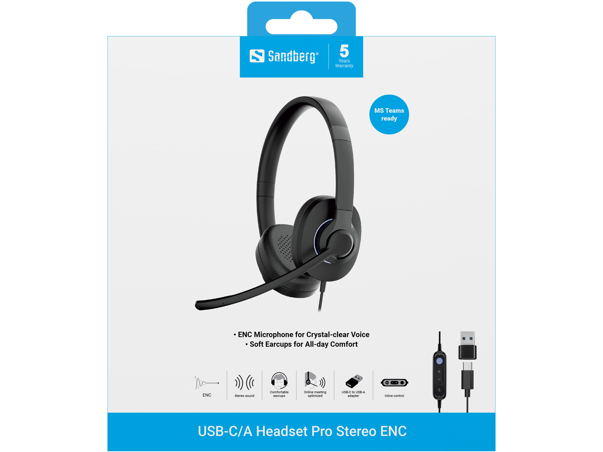 Sandberg 126-57 casque