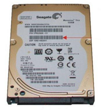 Fujitsu SGT:ST320LT020-AF internal hard drive