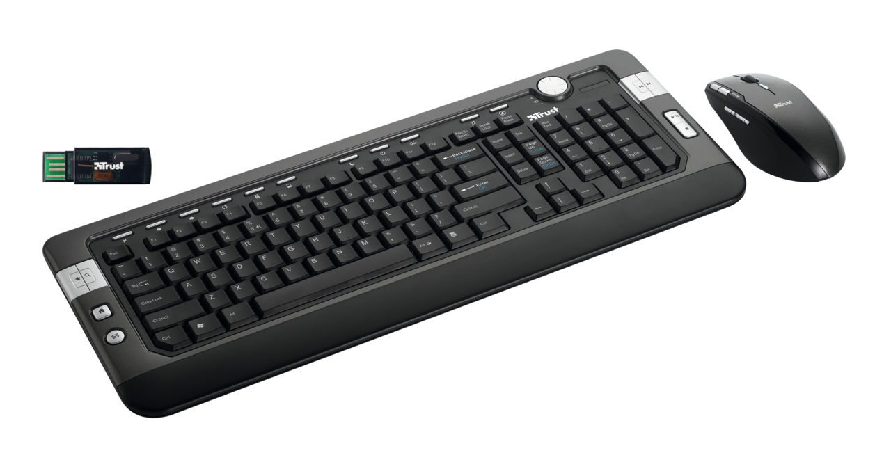 Trust Wireless Laser MediaPlayer Deskset DS-4700R