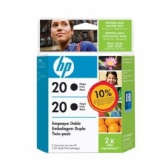 HP 20 2-pack Black